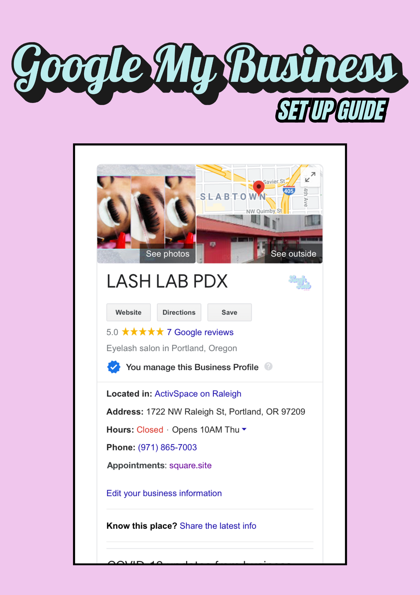 Get your Business on Google