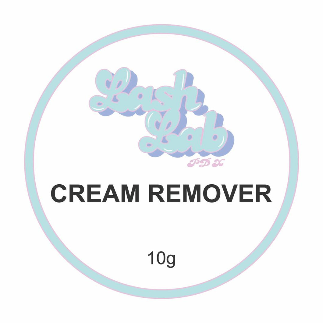 Cream remover